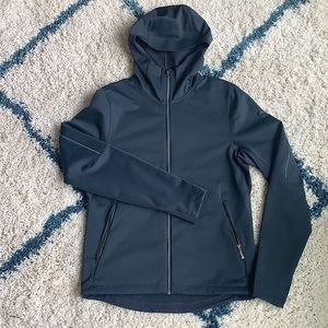 Lululemon Fleece Back Soft Shell - Dark Grey/Obsidian